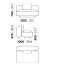 Pedrali - Modular sofa Jeff 001 - Image 3