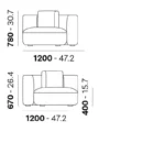 Pedrali - Modular sofa Jeff 011 - Image 3
