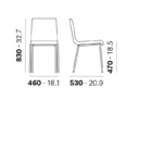 Pedrali - Chair Kuadra 1051 - Image 3