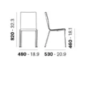 Pedrali - Chair Kuadra 1151 - Image 3