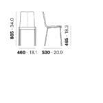 Pedrali - Chair Kuadra 1291 - Image 3