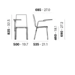 Pedrali - Chair Kuadra 1329/TP - Image 3