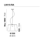 Pedrali - Ripplamp L001S - Image 3