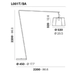 Pedrali - Floor lamp L001T - Image 3