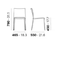 Pedrali - Chair Mya 700 - Image 3