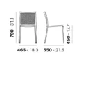 Pedrali - Chair Mya 701 - Image 3