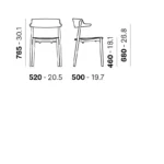 Pedrali - Chair Nemea 2825 - Image 3
