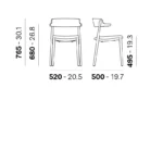 Pedrali - Chair Nemea 2829 - Image 3