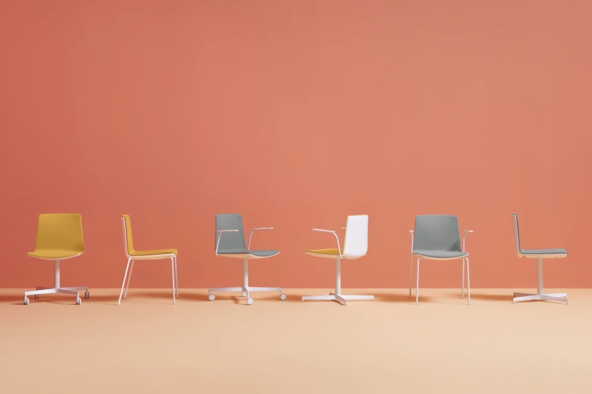 Pedrali - Office chair Noa 728/4 - Image 9