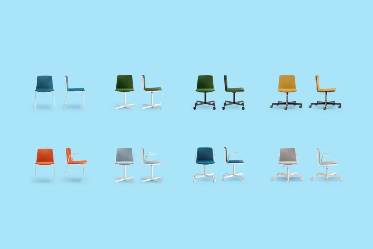 Pedrali - Office chair Noa 728/4 - Image 12