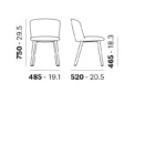 Pedrali - Chair Nym soft 2832 - Image 3