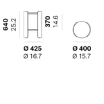 Pedrali - Coffee table Parenthesis 10002 - Image 3