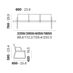 Pedrali - Modulaarne istumissüsteem Plural P02023/2024/2026/2029 - Image 3