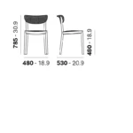Pedrali - Chair Tivoli 2801 - Image 3