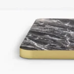 Pedrali – Столешница Laminate ABS Edge Satine Brass - Image 2