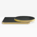 Pedrali – Столешница Laminate Fenix ABS Edge Satine Brass