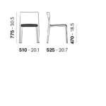Pedrali - Chair Volt 671/2 - Image 3