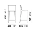 Pedrali - Barstool Young 428 - Image 2
