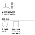 Pedrali - Coffee table Ypsilon 4 4795 - Image 3