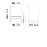 Pedrali - Lounge chair Zippo ZIP1P/100 - Image 3
