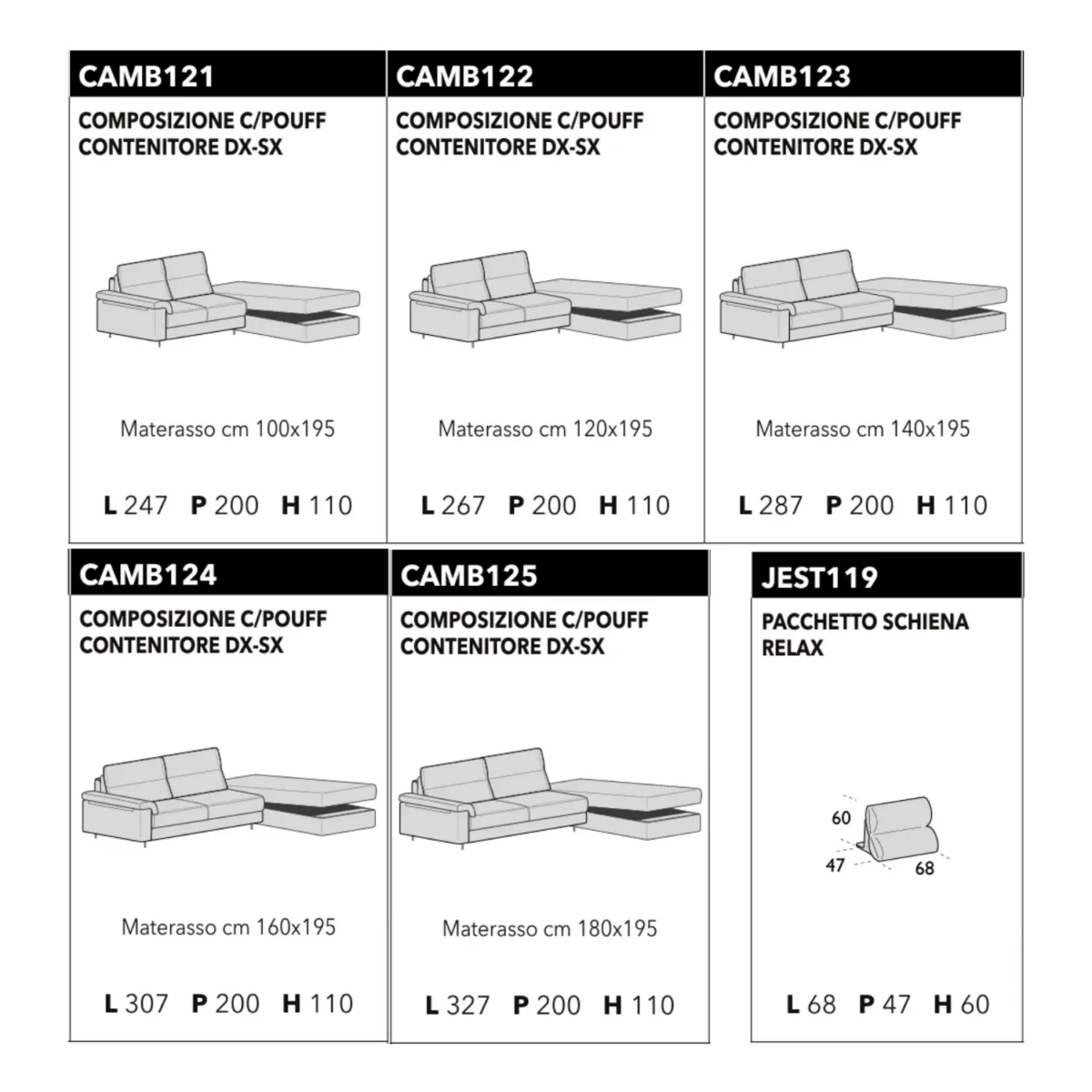 Samoa Divani - Corner sofa bed Camber - Image 3