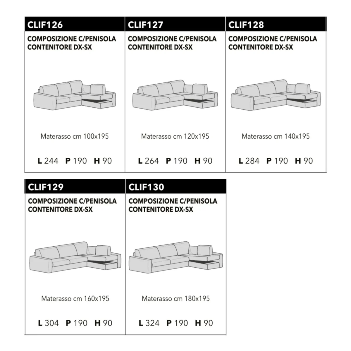 Samoa Divani - Corner sofa bed Cliff - Image 3