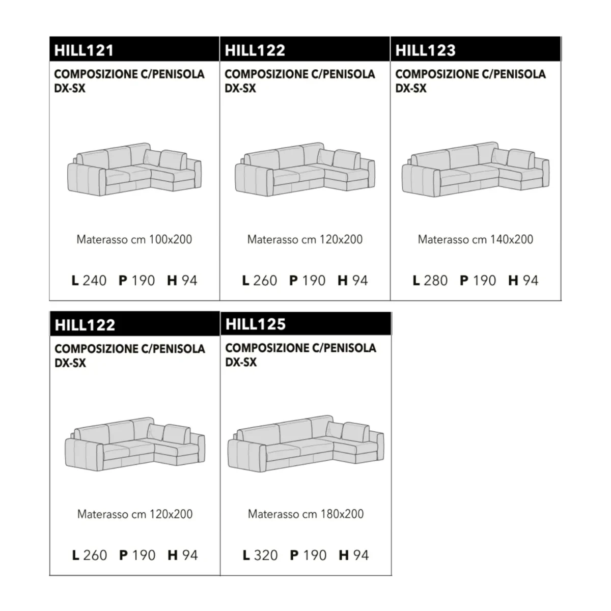 Samoa Divani - Corner sofa bed Hill - Image 3