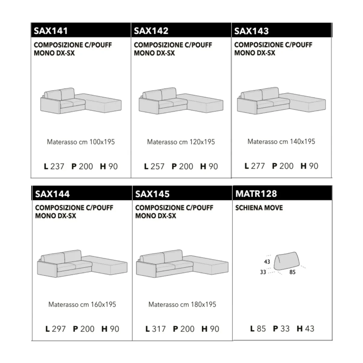 Samoa Divani - Corner sofa bed Sax - Image 3