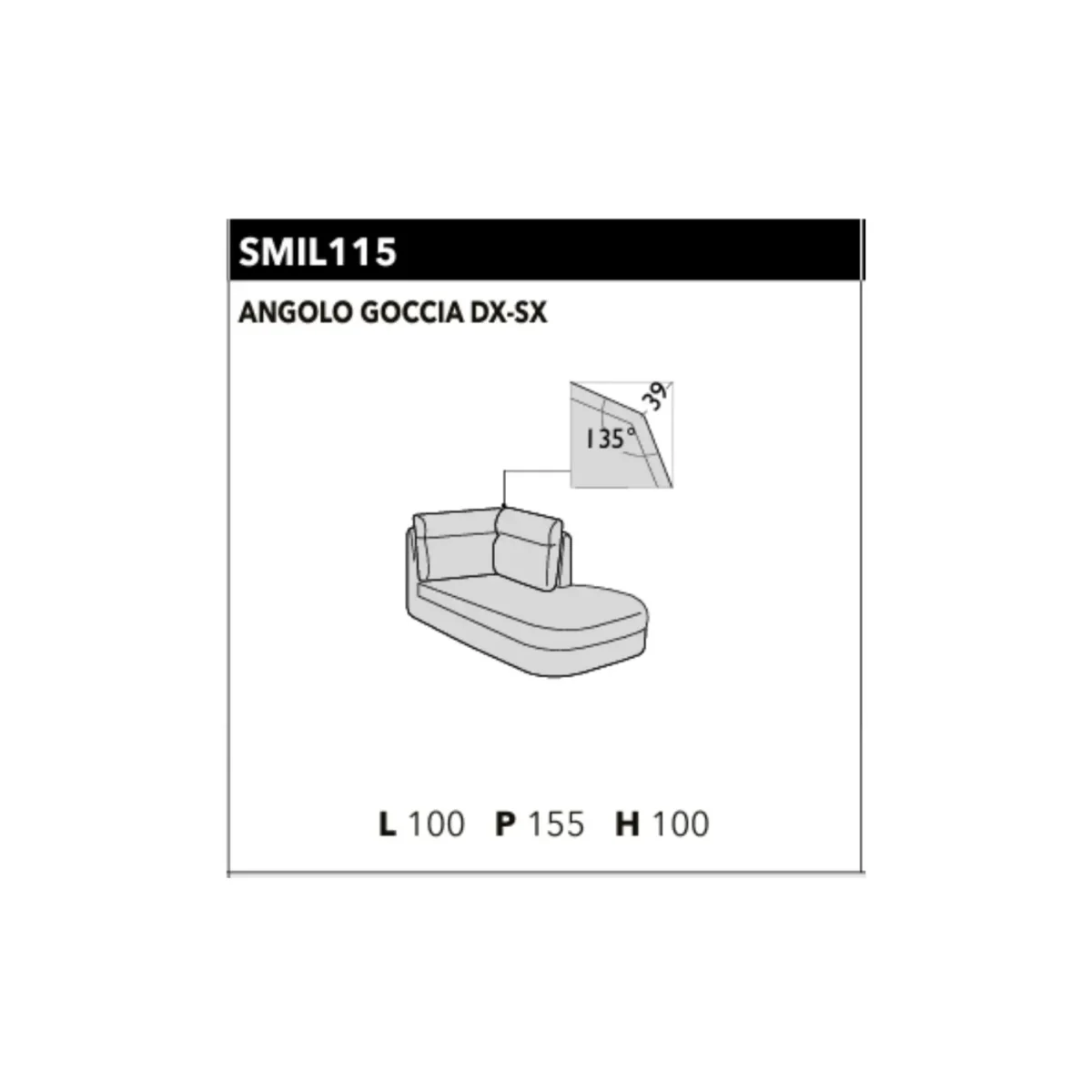 Samoa Divani - Corner sofa bed Smile - Image 4