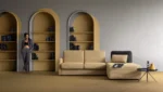 Samoa Divani - Corner sofa bed Sax - Image 6