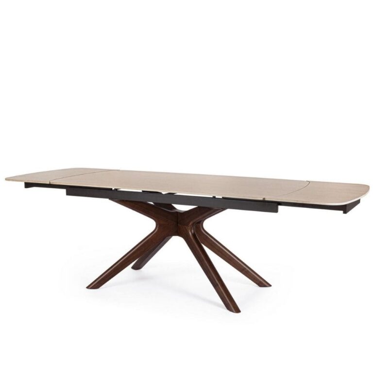 Bizzotto - Extendable Dining Table Maritta Walnut 170-250