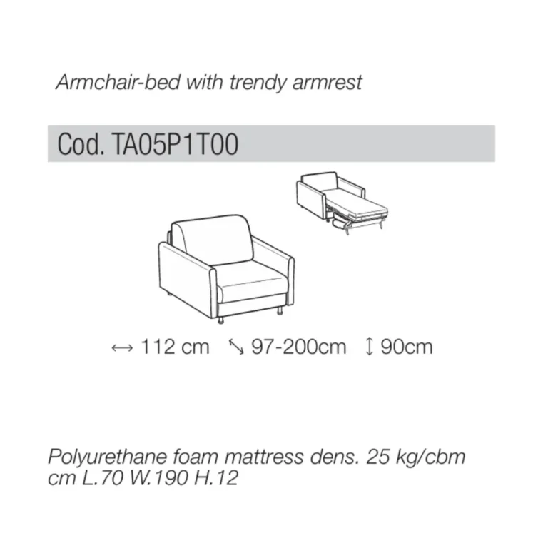 LeComfort - Armchair Bed Tahiti - Image 7
